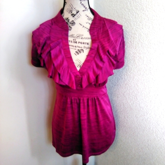 Heart Soul Tops - Heart Soul Fuchsia/Purple top
